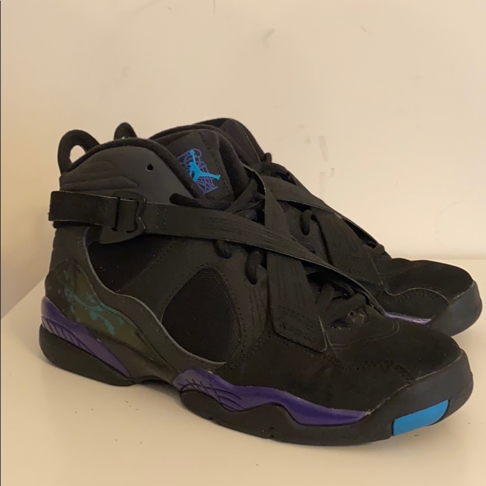 EUC Rare AirJordan 8 GS “Aqua” SZ Men 6. Women 8.